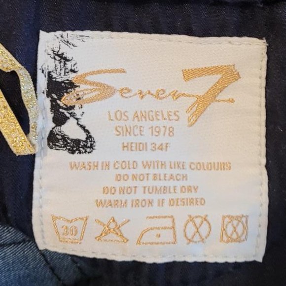 NWOT Seven7 Heidi Straight Leg Medium Wash Jeans (27) - Picture 7 of 12